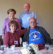 Top: Priscilla {Rose} & Frank Mays
Bottom: Diana {Lucchesi} & Dave Lunge